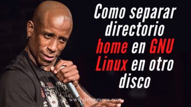 Cómo separar un directorio de inicio en GNU Linux en otro disco: un estudio de caso en vivo con DriveMeca