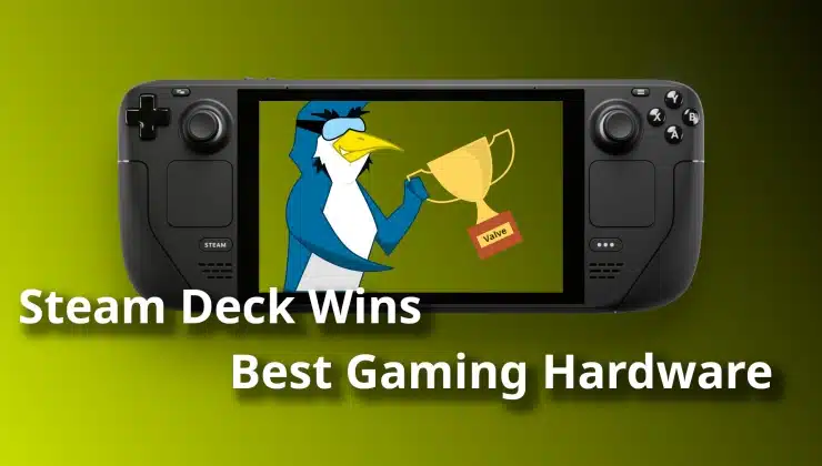 Steam Deck gana el premio al mejor hardware para juegos en los 40th Golden Joystick Awards