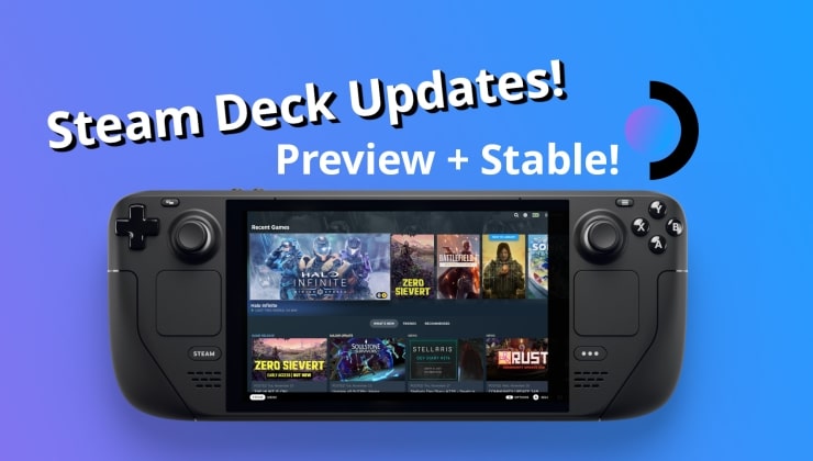 Valve ha lanzado una actualización estable y previa al lanzamiento para Steam Deck, esto es lo que ha cambiado