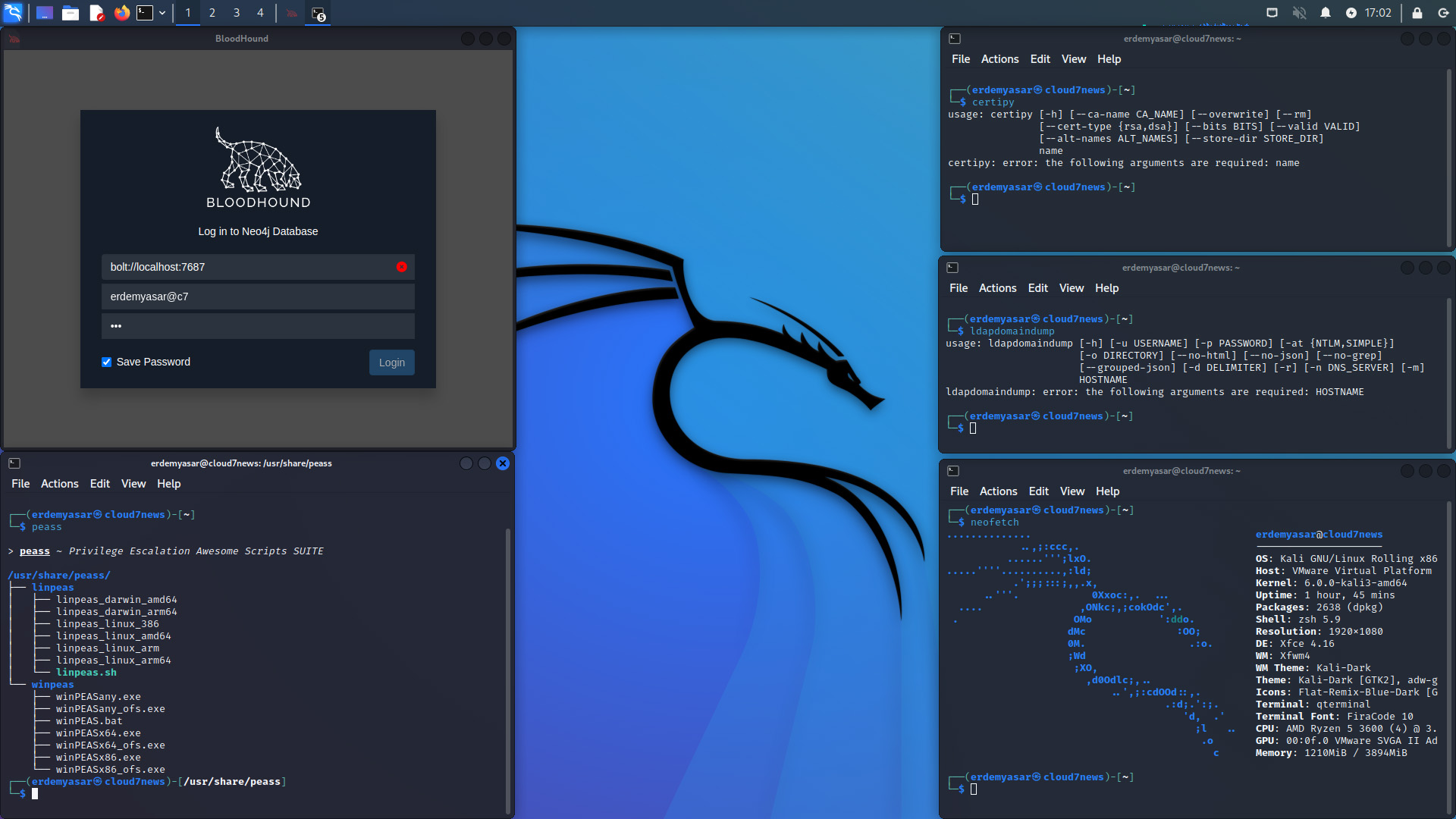 Lanzamiento de Kali Linux 2022.4, disponible en Azure Marketplace2