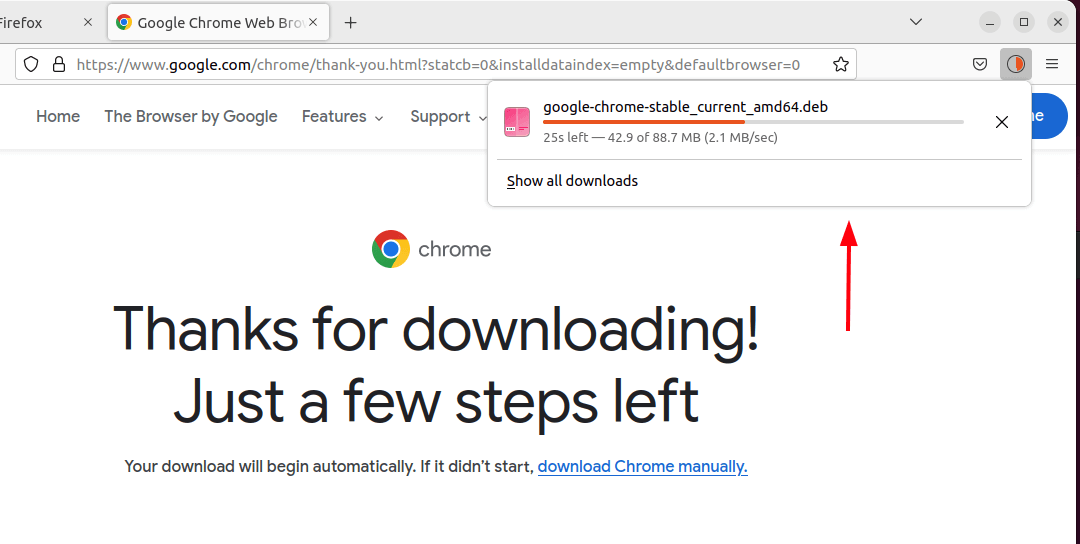 Descargar Google Chrome en Ubuntu