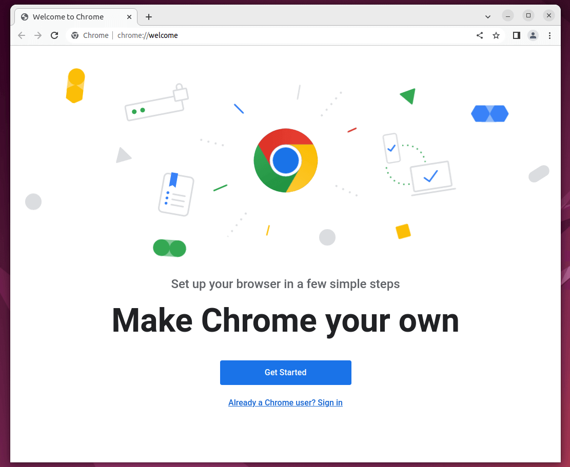 Ejecute Google Chrome en Ubuntu