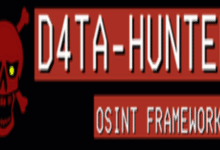 Interfaz gráfica de usuario Osint Framework para Kali Linux
