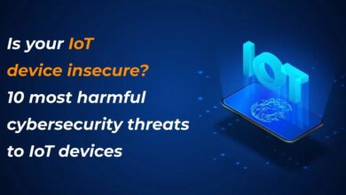 ¿Sus dispositivos IoT son inseguros?Las 10 amenazas de ciberseguridad más dañinas para los dispositivos IoT