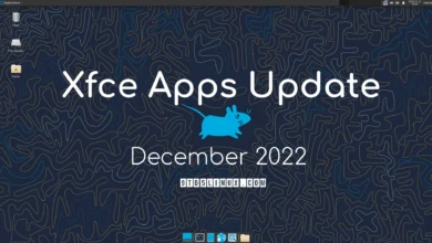 Actualización de la aplicación Xfce de diciembre de 2022: nuevas versiones para Ristretto, Thunar, Screenshooter y más