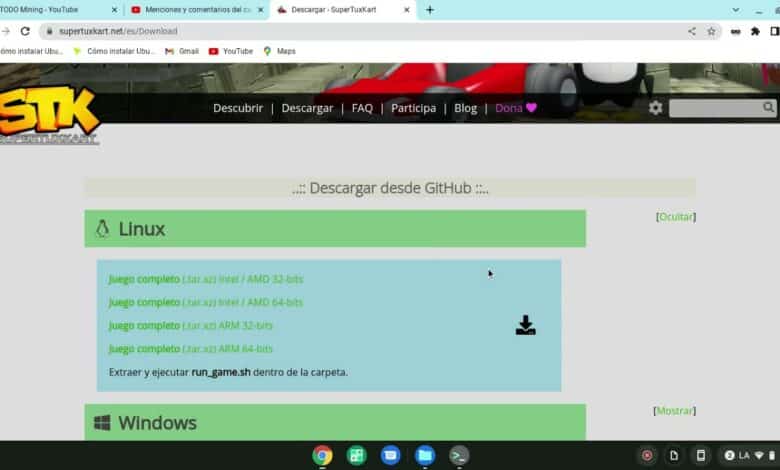 Cómo instalar SuperTuxKart en Linux