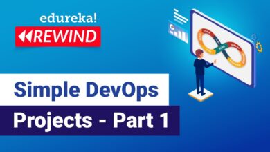 Proyectos DevOps simples - Parte 1 | Proyectos DevOps para principiantes | Capacitación DevOps | Edureka Rewind 4
