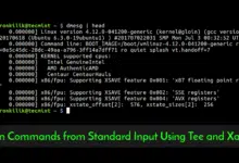 Cómo ejecutar múltiples comandos desde la entrada estándar en Linux