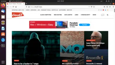 Navegador web Mozilla Firefox para Linux