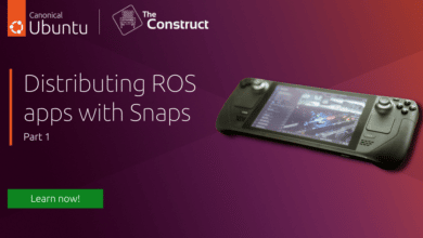 The Construct ahora ofrece un curso sobre la implementación de aplicaciones ROS