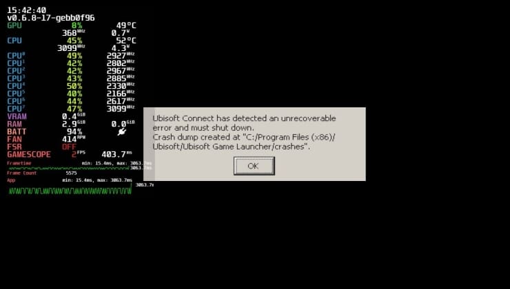 Ubisoft acaba de romper sus juegos de escritorio Linux y Steam Deck