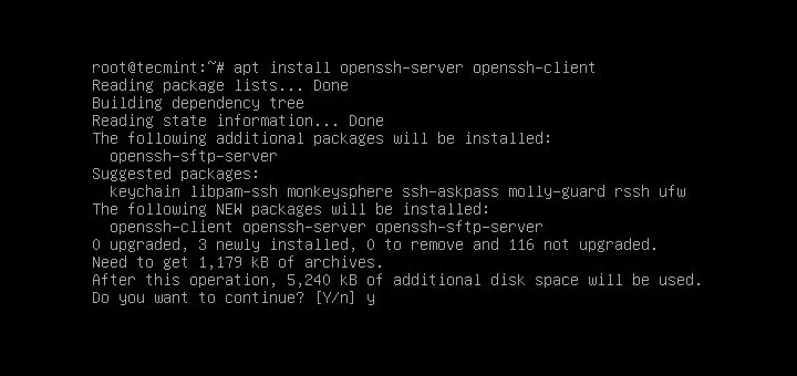 Cómo instalar y configurar el servidor OpenSSH en Linux