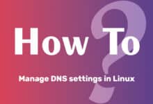 How to manage DNS settings in Linux