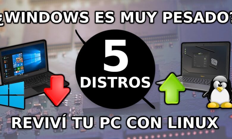 🐧 LINUX para PC con POCOS Recursos // 5 Recomendaciones ESPAÑOL - MuyLinux