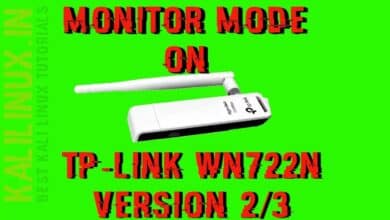Modo monitor TP-Link WN722N V2/3 y soporte de inyección de paquetes