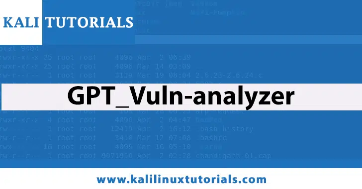 GPT_Vuln-analyzer