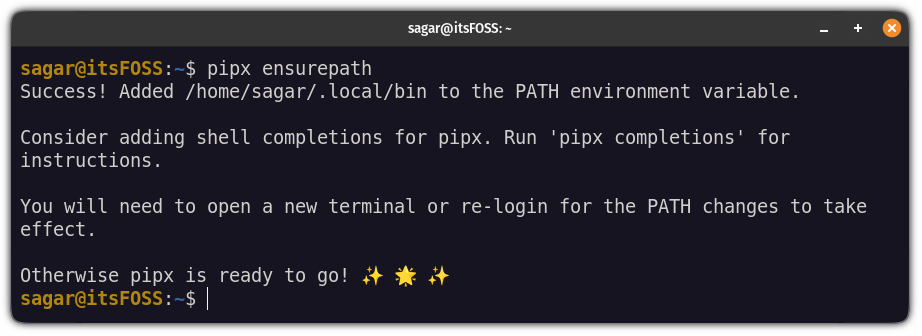 instalar pipx en ubuntu