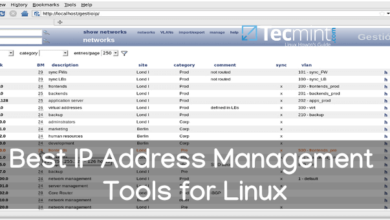 Las 11 mejores herramientas de administración de direcciones IP para Linux