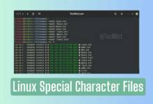 Cómo crear archivos con caracteres especiales en Linux