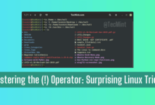 8 formas misteriosas de usar el operador (!) en los comandos de Linux