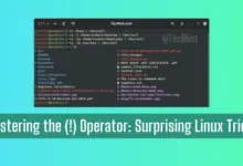 8 formas misteriosas de usar el operador (!) en los comandos de Linux