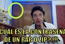 ¿Cuál es la contraseña del archivo RAR o ZIP?