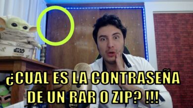 ¿Cuál es la contraseña del archivo RAR o ZIP?