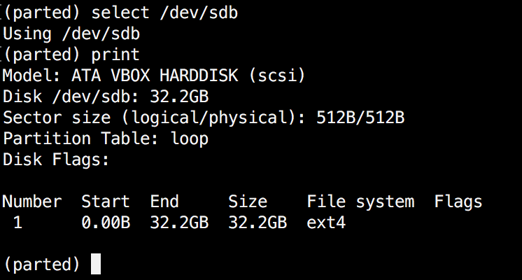 Cambiar particiones de Linux