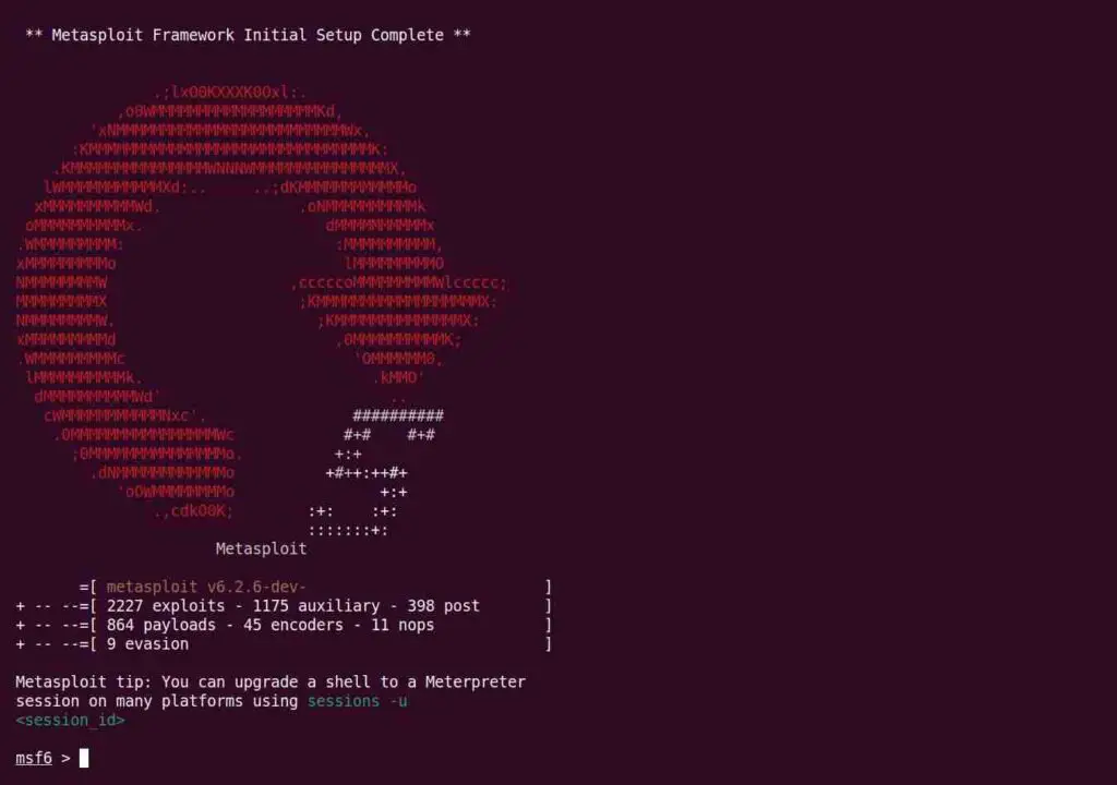 Cómo instalar Metasploit Framework en Linux: Metasploit Console