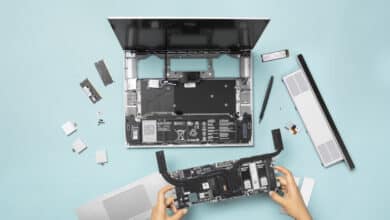Laptop modular Framework 16 abierta para pedidos anticipados