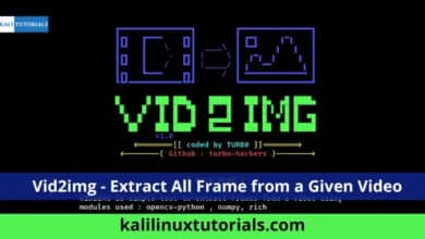 Herramienta Vid2img: extrae todos los cuadros de un video dado