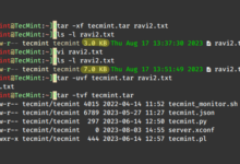 Cómo agregar, eliminar y actualizar archivos en archivos Tar en Linux