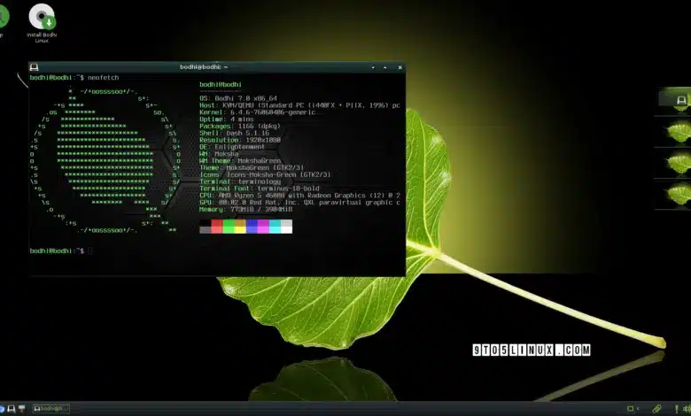 Bodhi Linux 7.0 lanzado, equipado con Linux Kernel 6.4, basado en Ubuntu 22.04 LTS