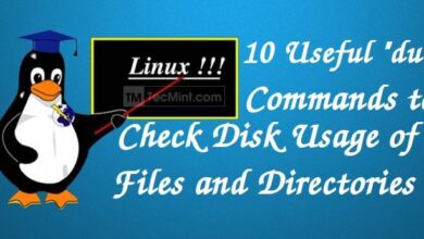 Cómo encontrar el uso de disco de archivos y directorios en Linux