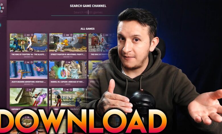 Fightcade 2 Español - ROM Autodescarga ¿Cómo funciona?