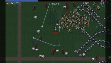 Juego cooperativo Vampire Survivors y nueva actualización del motor de juego disponible