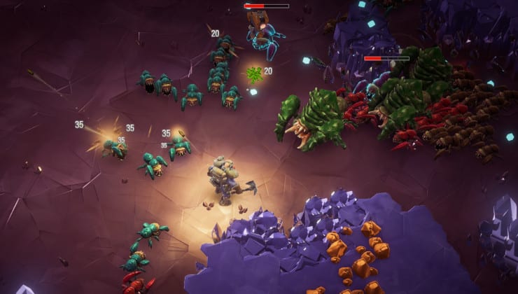 Mira una increíble demostración de Deep Rock Galactic: Survivor