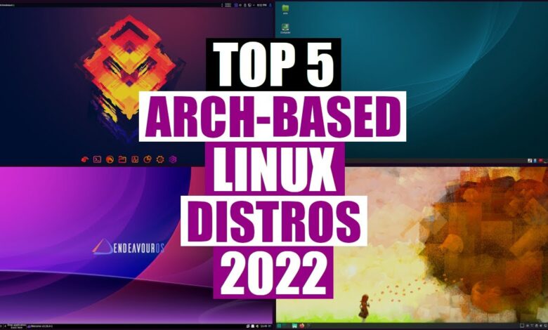 Las 5 principales distribuciones de Linux basadas en Arch de 2022