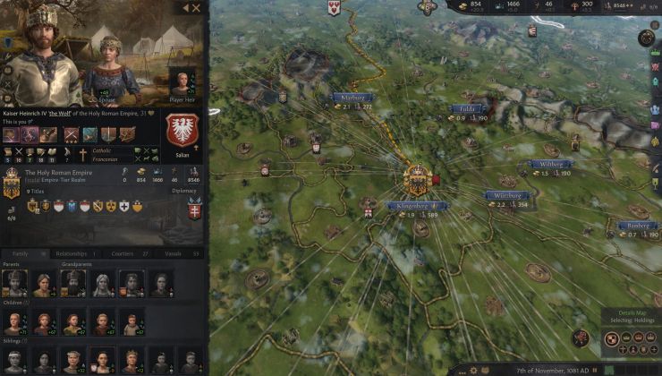 Las ventas de Crusader Kings III alcanzaron los 3 millones en 3 años