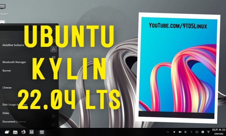 Primer vistazo: Ubuntu Kylin 22.04 LTS (Jammy Jellyfish) - Kylin Linux Desktop V10 (SP1) Mate 1.26, UKUI