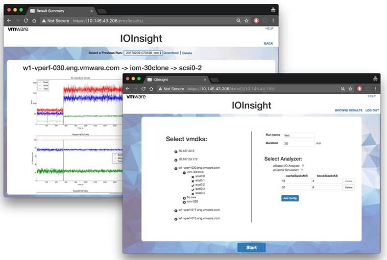 Herramienta VMware IOInsight