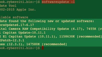 Cómo actualizar macOS usando la herramienta de actualización de software de línea de comandos