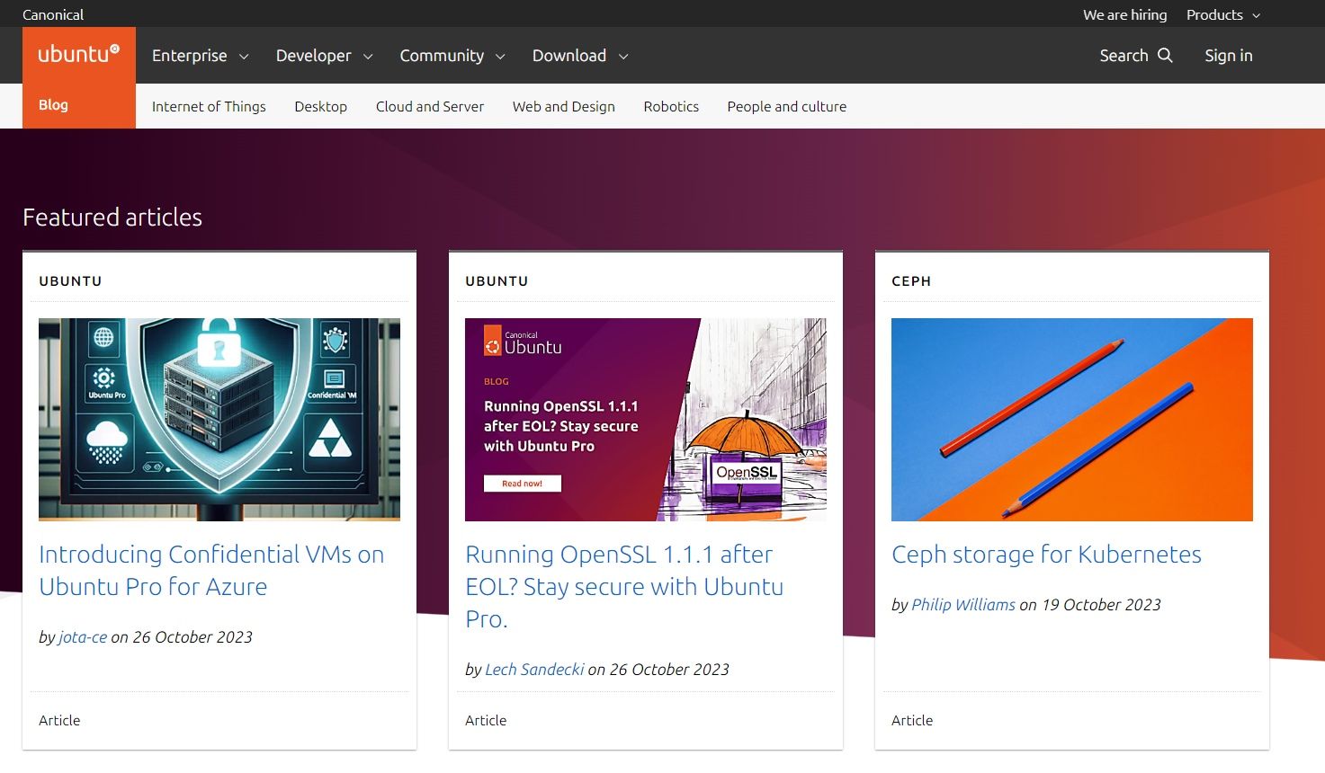 Blog de Ubuntu