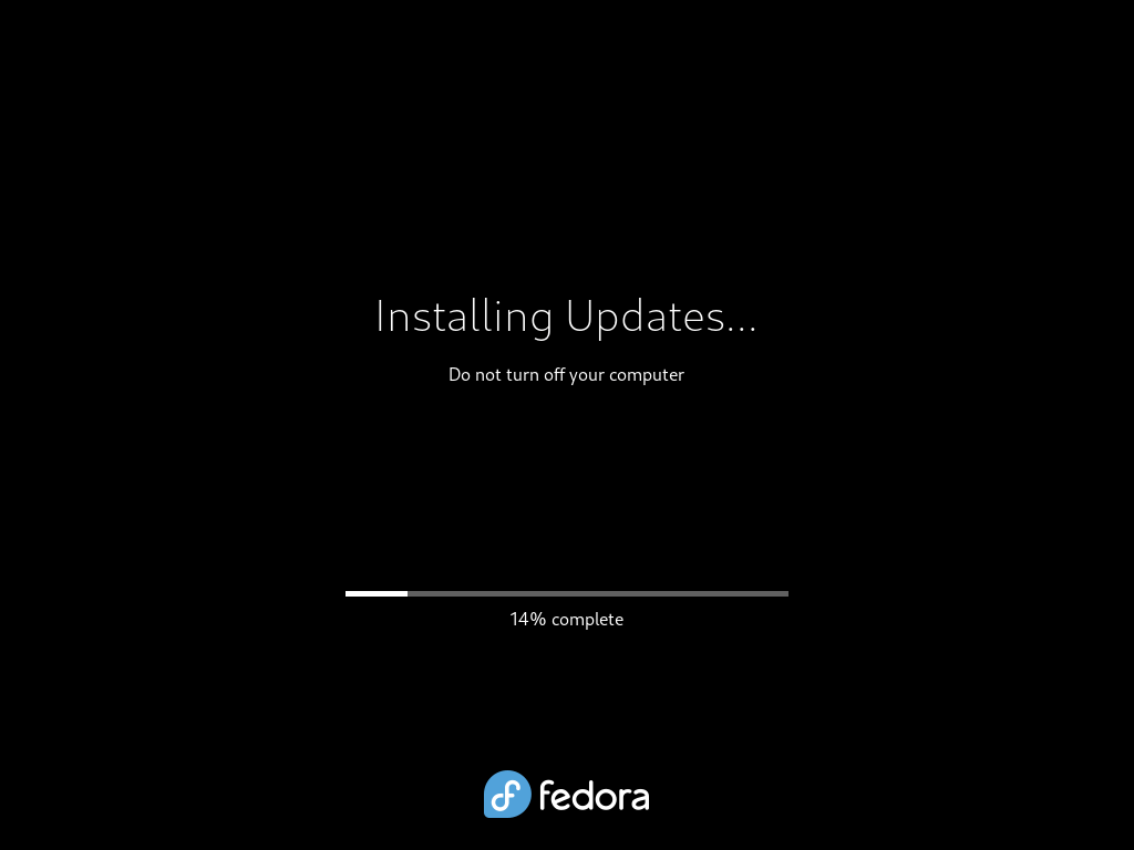 Instalar actualizaciones de Fedora