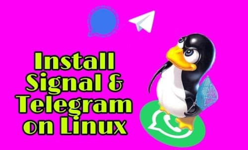 Cómo instalar Telegram y Signal en Kali Linux