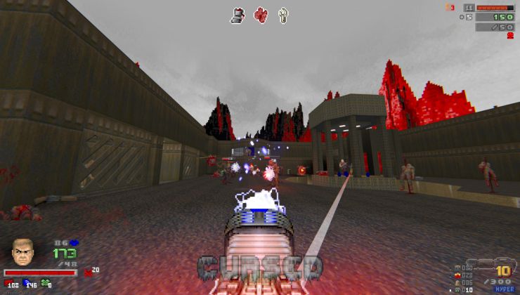 Echa un vistazo a Doom Infinite, un mod FPS roguelike basado en Doom para GZDoom.