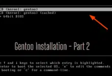 Instale Gentoo Linux usando capturas de pantalla
