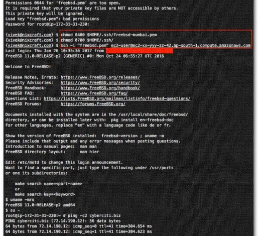 Advertencia de SSH: ¡Archivo de clave privada desprotegido!Errores y soluciones