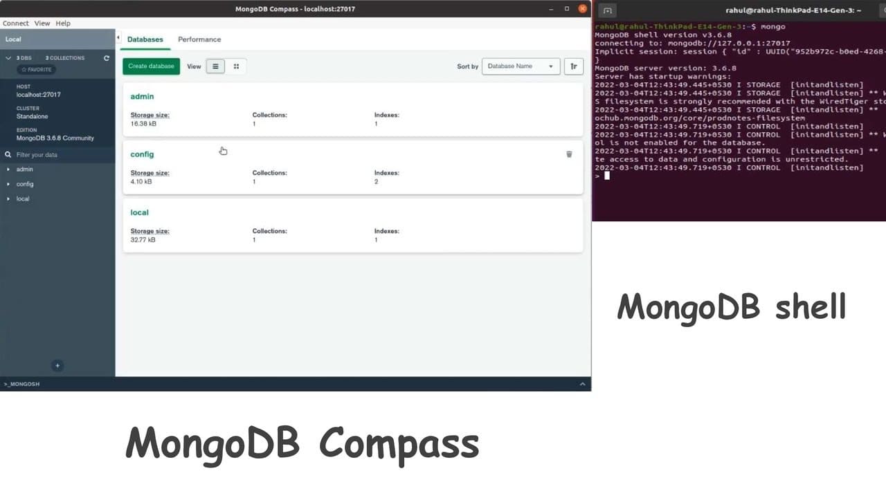 Cómo descargar e instalar mongodb shell y MongoDB Compass en ubuntu ...