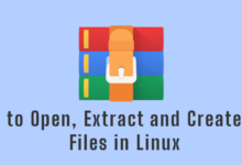 Cómo crear y extraer archivos RAR en Linux